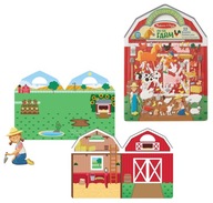 OPAKOVANÉ KONVEXNÉ NÁLEPKY FARMA MELISSA & DOUG OPAKOVANÉ KONVEXNÉ NÁLEPKY FARMA MELISSA & DOUG
