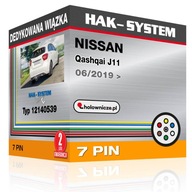 NISSAN Qashqai J11 06/2019+ 7-pi postroj NISSAN Qashqai J11 06/2019+ 7-pi postroj