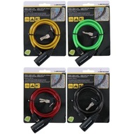 Dunlop - Špirálový zámok na bicykel s kľúčom 90c Dunlop - Špirálový zámok na bicykel s kľúčom 90c