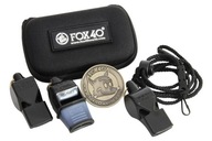 Sada rozhodcov Fox 40, 3 píšťalky + puzdro, čierna 110 Sada rozhodcov Fox 40, 3 píšťalky + puzdro, čierna 110