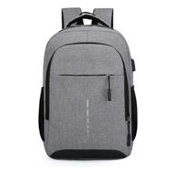 ŠKOLSKÝ BATOH ŠEDÝ Priestranná mládež USB ŠKOLSKÝ BATOH ŠEDÝ Priestranná mládež USB