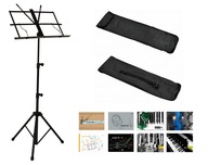 SKLADACÍ STOJAN NA HUDOBU + OBAL + NOTEBOOK SKLADACÍ STOJAN NA HUDOBU + OBAL + NOTEBOOK