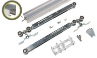 posuvný systém na dvere IRON 60kg 1,4m 2Xuzavr posuvný systém na dvere IRON 60kg 1,4m 2Xuzavr