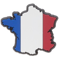 JIBBITZ CROCS SHOE FRANCE FLAG PIN JIBBITZ CROCS SHOE FRANCE FLAG PIN