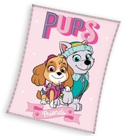 Flísová deka pre deti 130x170 Paw Patrol Skye ružové šteniatka Flísová deka pre deti 130x170 Paw Patrol Skye ružové šteniatka
