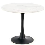 Jedálenský stôl Tulip AMBO White Marble Black