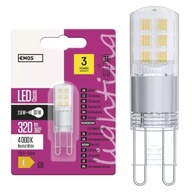 LED žiarovka 2,6W G9 neutrálna biela 4000k 320lm