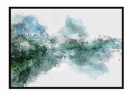 OBRAZOVÝ PLAGÁT V RÁME 53x73 cm Akvarel P1523 OBRAZOVÝ PLAGÁT V RÁME 53x73 cm Akvarel P1523