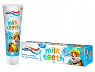 Aquafresh mliečna zubná pasta pre deti 0-2 roky 50ml