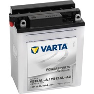 Batéria do motocykla Varta YB12AL-A2 12Ah 160A Batéria do motocykla Varta YB12AL-A2 12Ah 160A