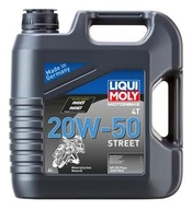 LIQUI MOLY 1696 20W-50 motorový olej MOTORBIKE 4T STREET 4L