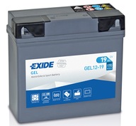 EXIDE Gélová batéria 19Ah 170A P+ 185 Štart EXIDE Gélová batéria 19Ah 170A P+ 185 Štart