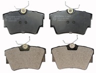 ZADNÉ BRZDOVÉ DESTIČKY OPEL VIVARO 01- B/SENSOR