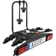 Držiak na háčik na bicykel Aguri Active Bike 2, čierny Držiak na háčik na bicykel Aguri Active Bike 2, čierny