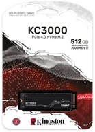 SSD disk Kingston KC3000 512 GB M.2 PCIe