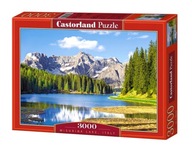 Puzzle Jazero Misurina, Taliansko 3000
