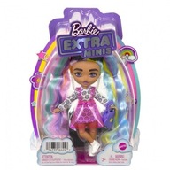 Bábika Barbie Extra Minis dúhové dlhé vlasy HHF82
