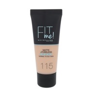 MAYBELLINE Fit Me Foundation 115 Ivory 30ml MAYBELLINE Fit Me Foundation 115 Ivory 30ml