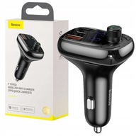 BASEUS FM TRANSMITER BLUETOOTH MP3 NABÍJAČKA DO AUTOMOBILKU 2X USB 1X USB-C BASEUS FM TRANSMITER BLUETOOTH MP3 NABÍJAČKA DO AUTOMOBILKU 2X USB 1X USB-C