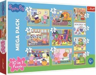 Puzzle 10v1. Zoznámte sa s Peppa Pig Puzzle 10v1. Zoznámte sa s Peppa Pig
