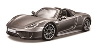 Porsche 918 Spyder 1:24 sivá BBURAGO Bburago 299864 Porsche 918 Spyder 1:24 sivá BBURAGO Bburago 299864