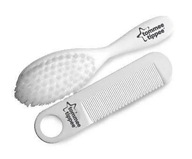 Súprava hrebeňa a kefy Tommee Tippee biela Súprava hrebeňa a kefy Tommee Tippee biela