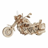 ROBOTIME DREVENÉ 3D PUZZLE 3D MODEL MOTORKY CRUISER MOTOR HARLEJ 420 ks. ROBOTIME DREVENÉ 3D PUZZLE 3D MODEL MOTORKY CRUISER MOTOR HARLEJ 420 ks.