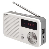 Sieťové FM rádio Emos EM-213 so vstavanou batériou Sieťové FM rádio Emos EM-213 so vstavanou batériou