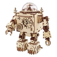 Drevený 3D PUZZLE MODEL ROBOTIME MUSIC BOX MECHANICKÝ ROBOT ORPHEUS DIY Drevený 3D PUZZLE MODEL ROBOTIME MUSIC BOX MECHANICKÝ ROBOT ORPHEUS DIY