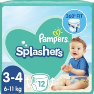 Plavecké plienky Pampers Splashers Veľkosť 3-4