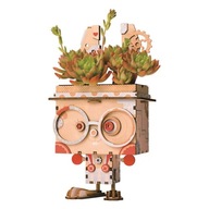 ROBOTIME Drevený hrniec Puzzle 3D králik ROBOTIME Drevený hrniec Puzzle 3D králik