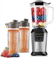 Sencor 800 W Hrnčekový mixér strieborná 2x fľaša