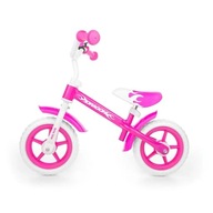 Balančný bicykel Dragon Milly Mally 4805, ružový