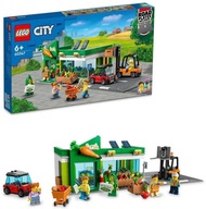 LEGO City 60347 Obchod s potravinami s vysokozdvižným vozíkom a elektrickým autom LEGO City 60347 Obchod s potravinami s vysokozdvižným vozíkom a elektrickým autom
