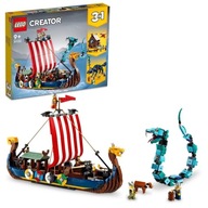 LEGO Creator 3v1 31132 Vikingská loď a had s LEGO Creator 3v1 31132 Vikingská loď a had s