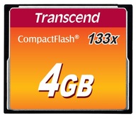 Pamäťová karta Transcend CF 4GB CompactFlash