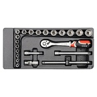 VLOŽKA ZÁSUVKY SADA NÁRADIA 3/8" 22 KUSOV YT-5542/YAT VLOŽKA ZÁSUVKY SADA NÁRADIA 3/8" 22 KUSOV YT-5542/YAT