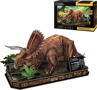 Triceratops kubický 3D puzzle National Geographic Triceratops kubický 3D puzzle National Geographic