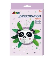3D dekorácie - panda
