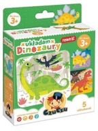 CzuCzu Puzzle Rozkladám dinosaurov 45 ks. 32178