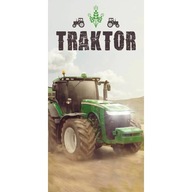 Detský bavlnený TOWEL TRAKTOR 70x140 cm Detský bavlnený TOWEL TRAKTOR 70x140 cm