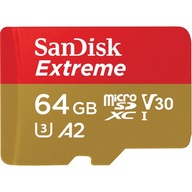 PAMÄŤOVÁ KARTA MICROSD 64 GB PRE Zrkadlovku PAMÄŤOVÁ KARTA MICROSD 64 GB PRE Zrkadlovku