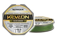 KONGER KEVLON OLIVE GREEN X4 oplet 0,16mm/150m KONGER KEVLON OLIVE GREEN X4 oplet 0,16mm/150m