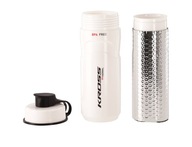 Fľaša na vodu Kross THERMAL 500 WH 650 ml / 500 ml biela, Fľaša na vodu Kross THERMAL 500 WH 650 ml / 500 ml biela,