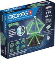 Geomag Glow magnetické bloky 42 ks G329 Geomag Glow magnetické bloky 42 ks G329