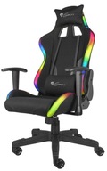 Herná stolička Genesis Trit 600 RGB, čierna