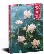 Puzzle 1000 dielikov. Biely lotos Puzzle 1000 dielikov. Biely lotos