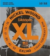 Struny pre elektrickú gitaru D'addario EXL140 10-46 Struny pre elektrickú gitaru D'addario EXL140 10-46
