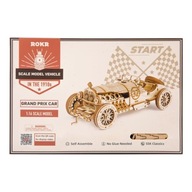 ROBOTIME DREVENÝ MODEL 3D PUZZLE KLASICKÉ AUTOMOBILE GRAND PRIX DIY 220 ks. ROBOTIME DREVENÝ MODEL 3D PUZZLE KLASICKÉ AUTOMOBILE GRAND PRIX DIY 220 ks.