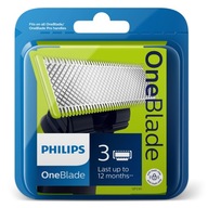3x čepeľ Philips One Blade QP230/50 žiletkové nože ORIGINÁL 3x čepeľ Philips One Blade QP230/50 žiletkové nože ORIGINÁL